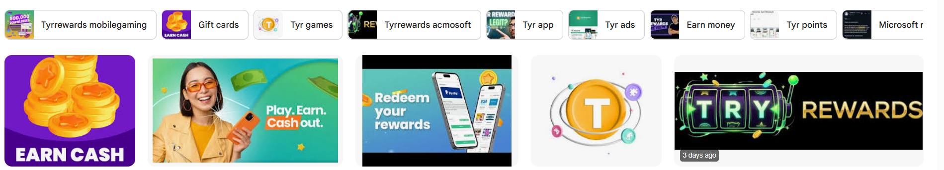 Tyr Rewards App